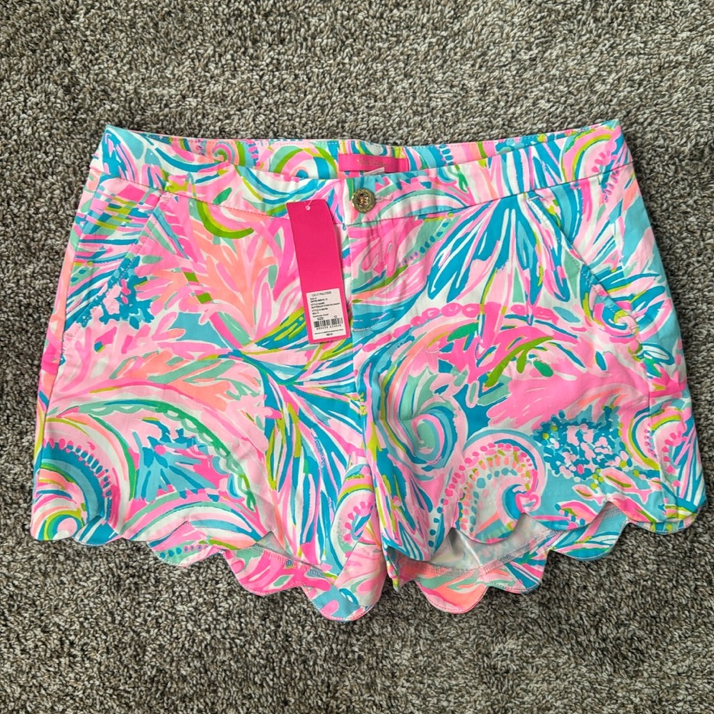 BNWT Size 12 Lilly Pulitzer Buttercup Shorts